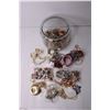 Image 3 : Jar of Craft Jewelry and Jewelry Making Supplies