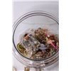 Image 6 : Jar of Craft Jewelry and Jewelry Making Supplies