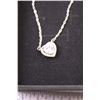 Image 3 : Rhinestone Heart Shaped Necklace