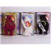 Image 4 : (2) Larger Beanie Babies - (3) Small Beanie Babies (NIB)