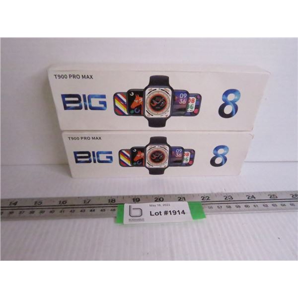 (2) Promax Big 8 Watches