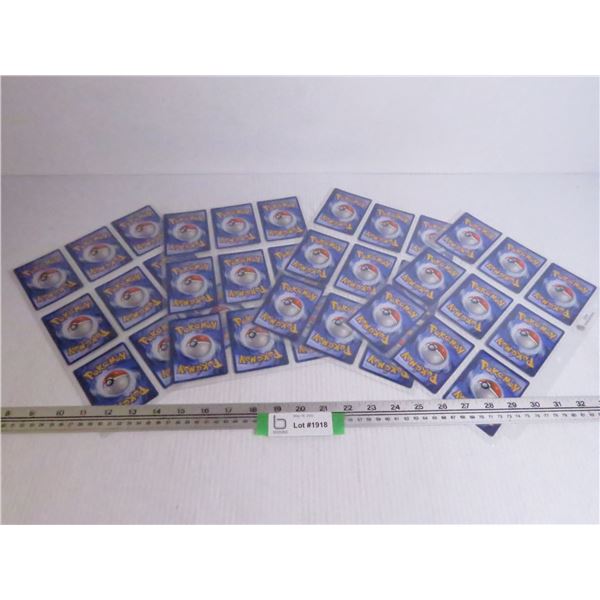 (4) Sheets of Pokémon Cards