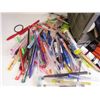 Image 2 : Pile of Pens - Craft Paints in Plastic Tote