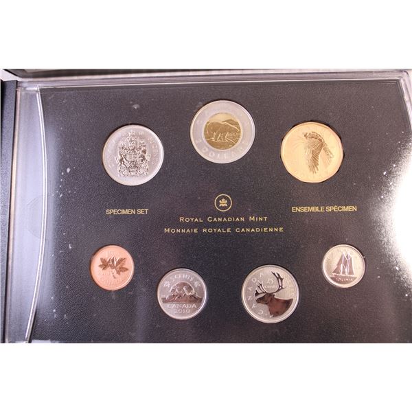 Royal Canadian Mint Specimen Set 2010 Coins