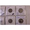 Image 3 : (6) Five Cents 1924,1927,1928,1929,1932,1934,1936 +1967 Bunny Nickel Canadian