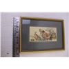 Image 3 : 8 3/4" x 6 1/4" Picture Frame with Picture of Chicken + 8 3/4" x 6 1/2" Picture Frame with Picture o