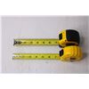 Image 3 : (2) Stanley 25' Measuring Tapes