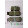 Image 1 : (3) Green Military Web Belts