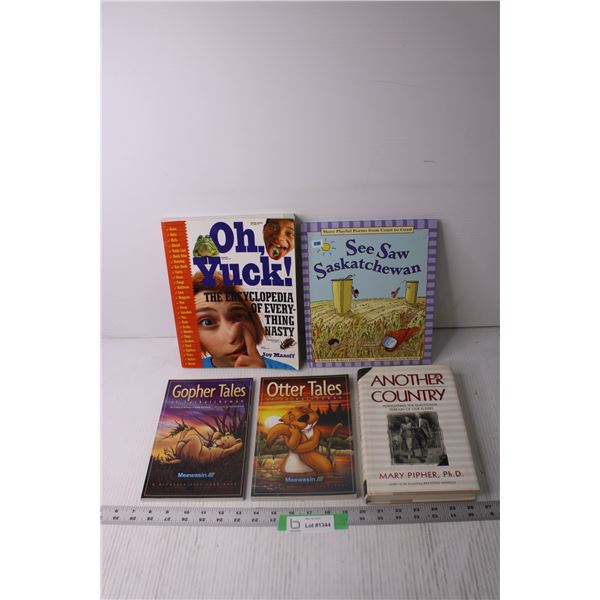 (5) Assorted Books - Kids, History