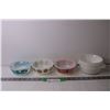 Image 1 : (6) Assorted Fire King Small Bowls