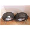 Image 4 : *(2x Bid Price) (2) Pair of 20.5 x 8.0 Trailer Utility Wheels