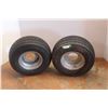 Image 1 : *(2x Bid Price) (2) Pair of 20.5 x 8.0 Trailer Utility Wheels