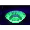 Image 1 : Uranium Glass Fruit Bowl