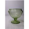 Image 2 : Uranium Glass Candy Dish