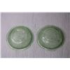 Image 7 : (2) Small Uranium Glass Bowls (Some Chips)