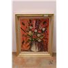 Image 2 : *Framed Floral Painting - 25" x 29"