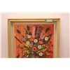 Image 5 : *Framed Floral Painting - 25" x 29"