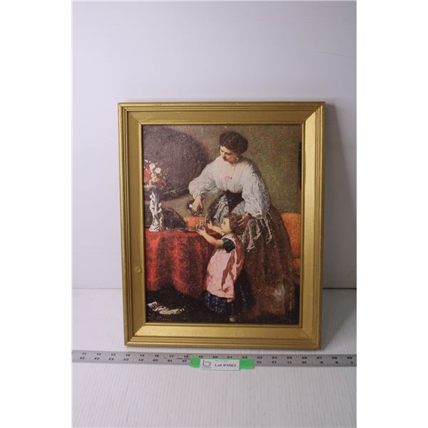 Framed Print of "Mother Love," by Gellman - 11" x 14"