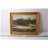 Image 1 : Framed Landscape Painting -