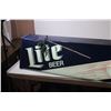 Image 2 : *Lite Beer Plastic Light Up Bar Light (Working 48" Long)