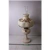 Image 1 : *Milk Glass Lincoln Drape Alladin Lamp
