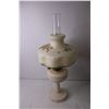 Image 6 : *Milk Glass Lincoln Drape Alladin Lamp