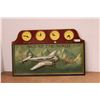 Image 2 : *Wooden Around the World Airplane Decorative Wall Hanging - 24" x 37"