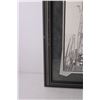 Image 5 : Framed Bernie Brown Print  "The Drilling Rig"- 25" x 17"