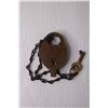 Image 3 : Brass Padlock with Key