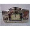 Image 2 : Miniature Vintage Ornamental Radio with Clock