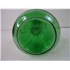 Image 3 : LJ McGuiness Green Glass Decanter, Vintage Green Square Ashtray, Vintage Green Depression Glass Vase