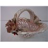 Image 3 : Vintage Capodimonte Porcelain Flower Basket
