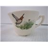 Image 4 : (4) Vintage Wild Bird Teacups-Gold Rimmed