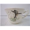 Image 5 : (4) Vintage Wild Bird Teacups-Gold Rimmed