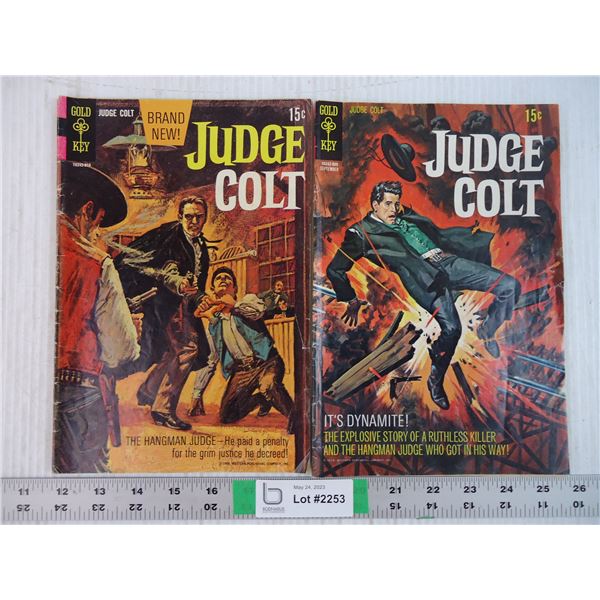 (2) Vintage Judge Colt Comics