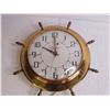 Image 2 : Vintage Ingraham - Ships Wheel Clock (running)