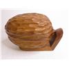 Image 4 : Vintage Carved Wooden Walnut Nut Holder w/Tools