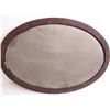 Image 4 : Oval Glass Beveled Glass Mirror (14" x 20")