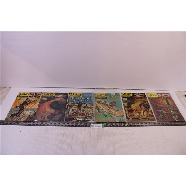 (6) Classics Illustrated Comics Two Years Before The Mast And more