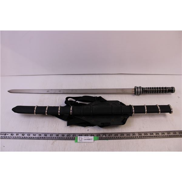 Replica Sword From Blade With Back Harness