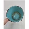 Image 2 : Festival Enamel Ware Teal Bucket