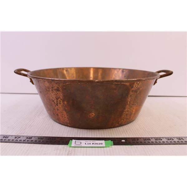 Antique Copper Jam Pan