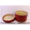 Image 1 : *Red Wooden Cheese Box