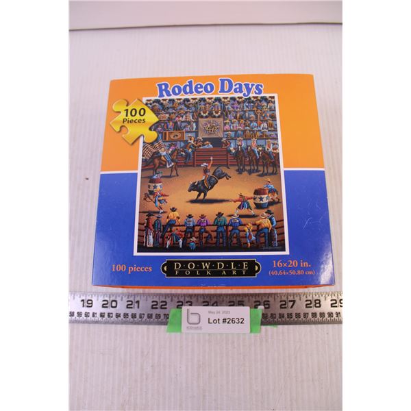 100 Pieces Rodeo Days Jigsaw