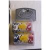 Image 2 : Mike's Hard lemonade Cooler and Belt Buckle+(2) 24 Poker Chips