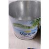 Image 2 : Corona Extra Bucket and Server Apron+ (2) lanyards Bottle Opener