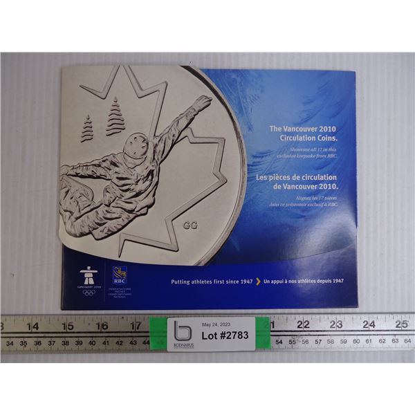 RBC- Vancouver 2010 Circulation Set- (17) Commemorative Coins in Set