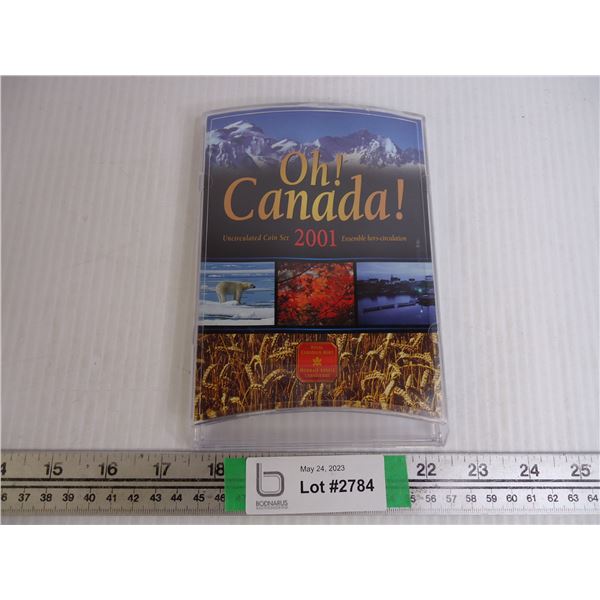 Royal Canadian Mint-OH CANADA-2001 Uncirculated Coin Set