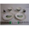 Image 1 : Prince Albert National Park-Waskesiu-Vintage Matching Tea Cups and Saucers-Gladstone, England and Pa