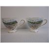 Image 3 : Prince Albert National Park-Waskesiu-Vintage Matching Tea Cups and Saucers-Gladstone, England and Pa